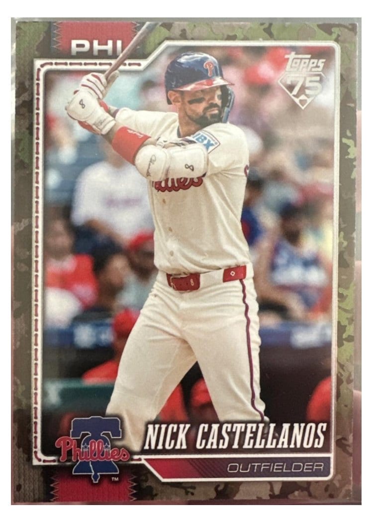 2026 Topps Base Set Nick Castellanos #17 card