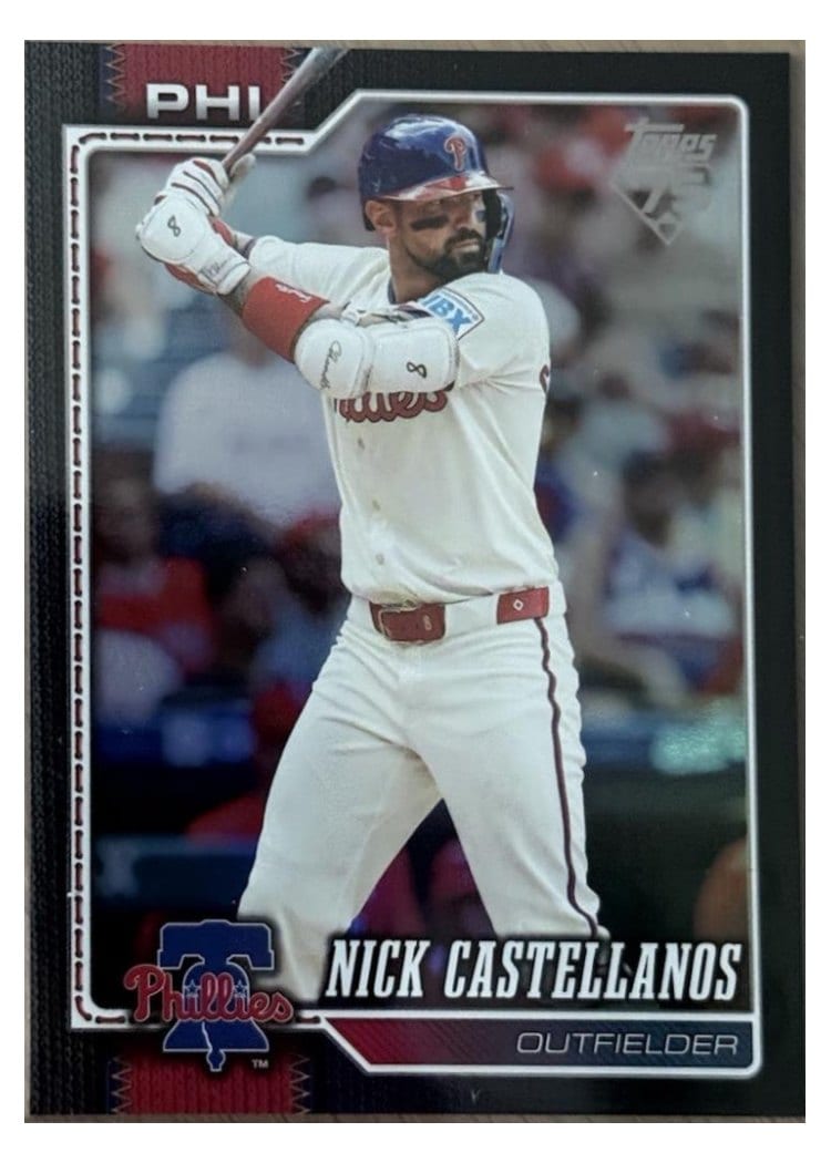 2026 Topps Base Set Nick Castellanos #17 card