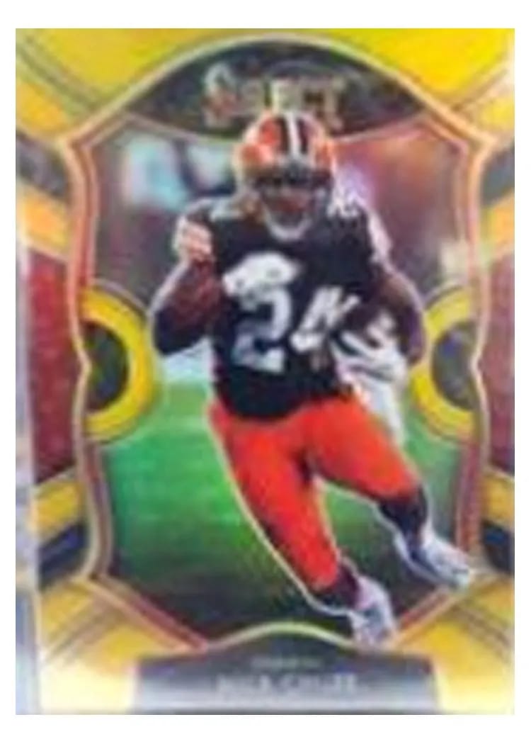 2020 Panini Select Base Set Nick Chubb #26 card