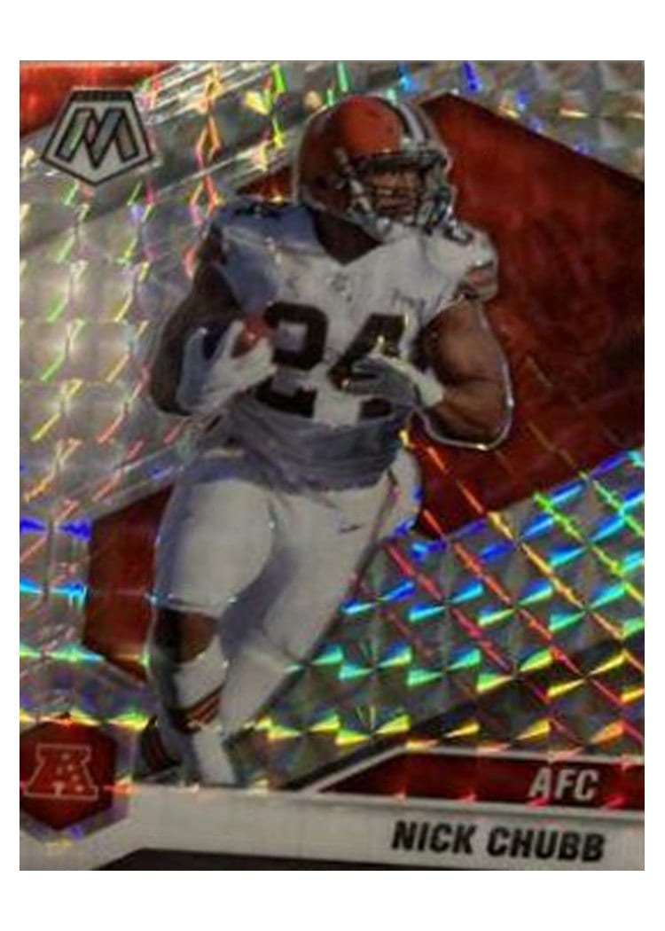 2021 Panini Mosaic Base Set Nick Chubb Mosaic #231 card