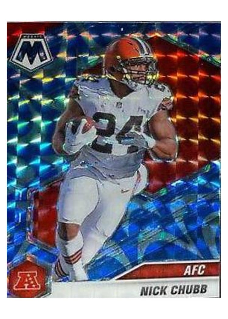 2021 Panini Mosaic Base Set Nick Chubb #231 card
