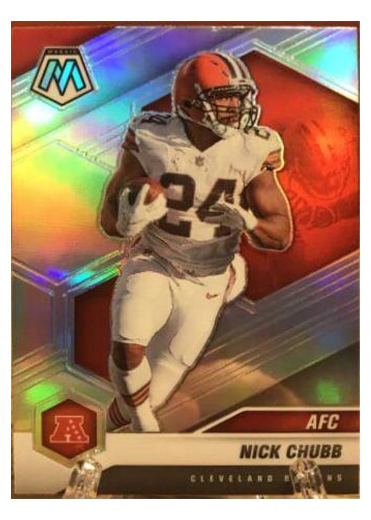 2021 Panini Mosaic Base Set Nick Chubb #231 card