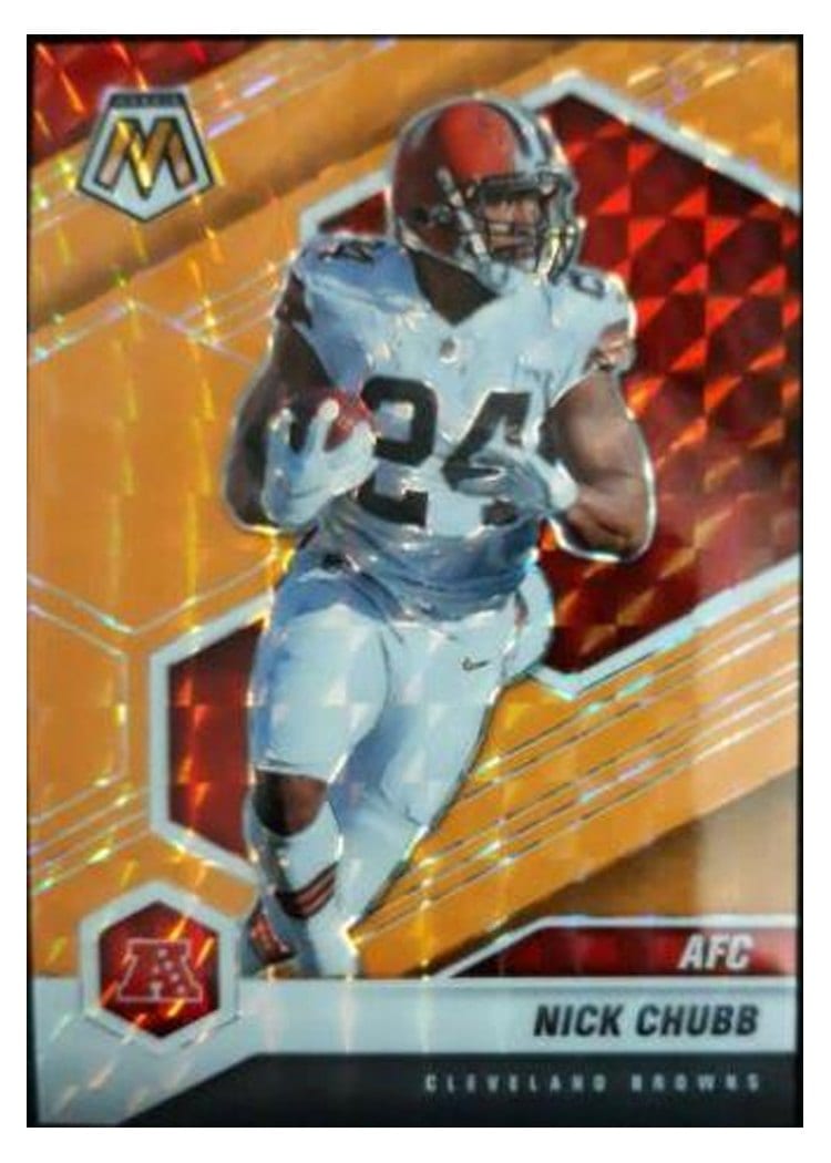 2021 Panini Mosaic Base Set Nick Chubb #231 card