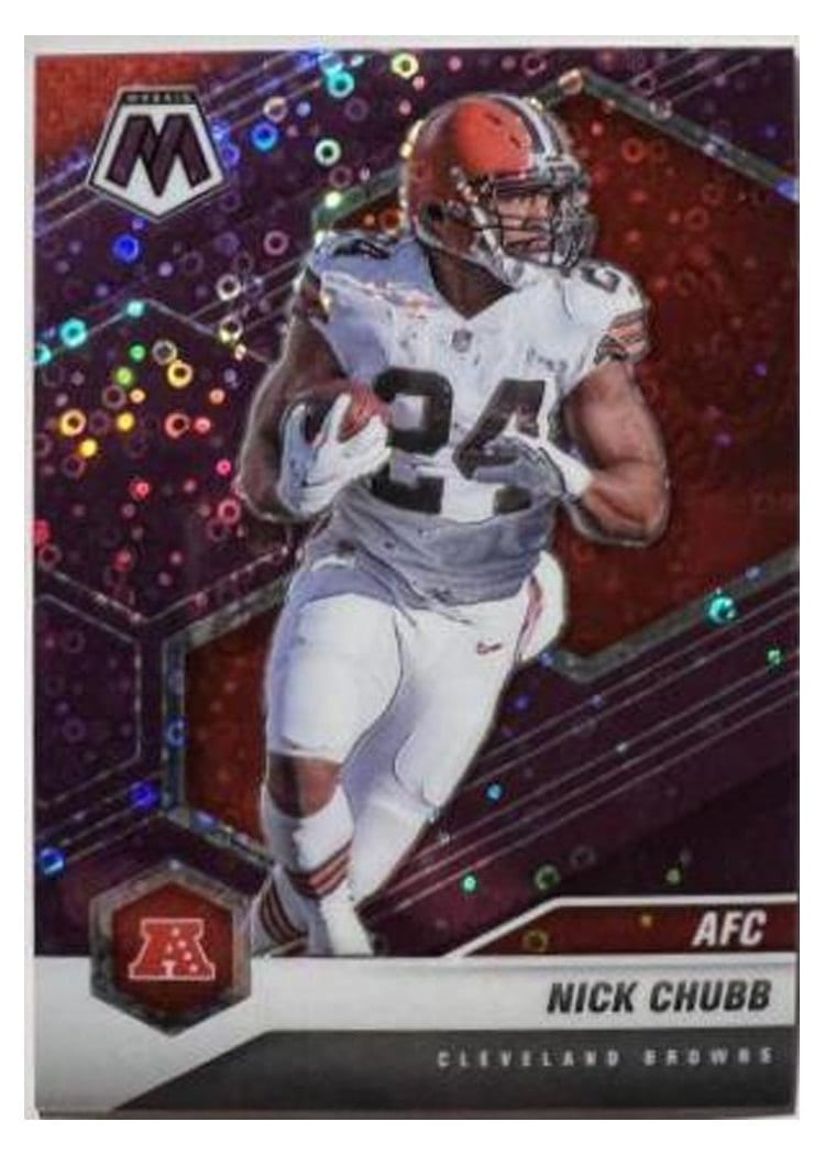 2021 Panini Mosaic Base Set Nick Chubb #231 card