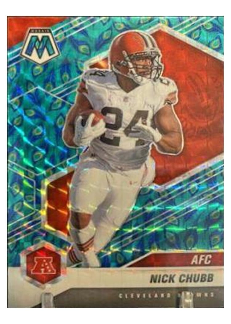 2021 Panini Mosaic Base Set Nick Chubb #231 card