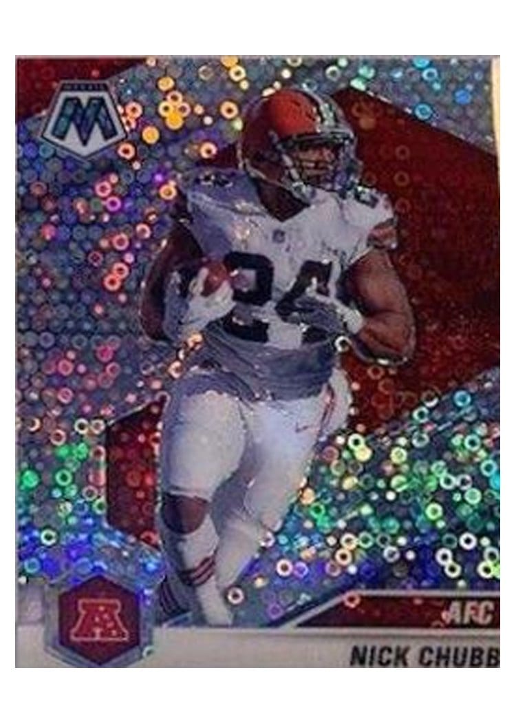 2021 Panini Mosaic Base Set Nick Chubb #231 card