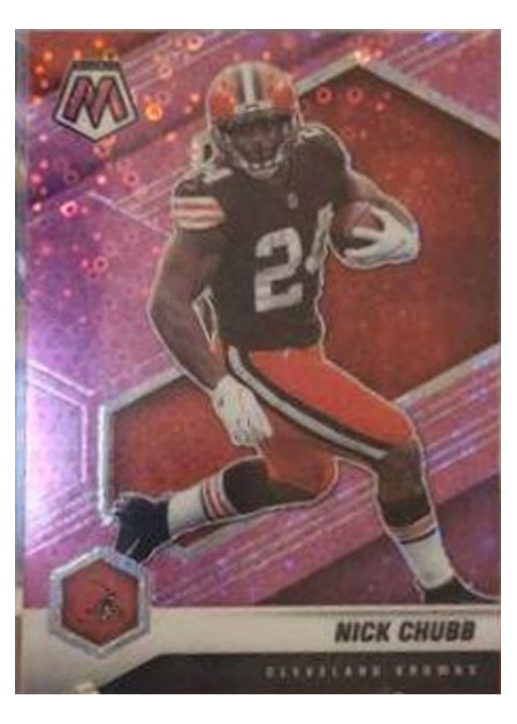 2021 Panini Mosaic Base Set Nick Chubb #231 card