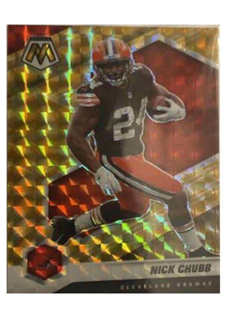 2021 Panini Mosaic Base Set Nick Chubb #231 card