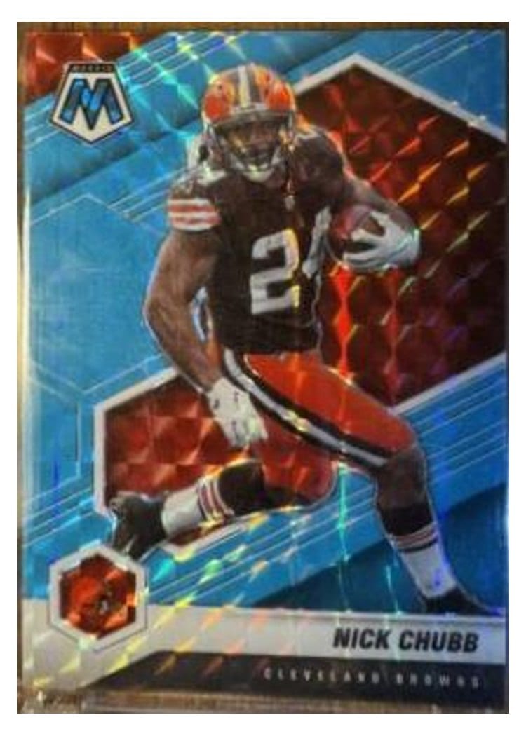 2021 Panini Mosaic Base Set Nick Chubb #53 card