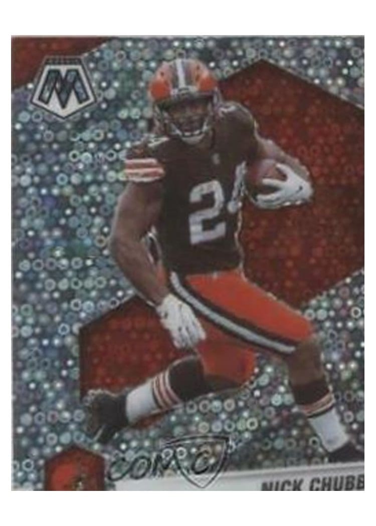 2021 Panini Mosaic Base Set Nick Chubb #53 card