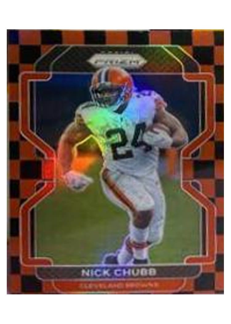 2021 Panini Prizm Base Set Nick Chubb #264 card