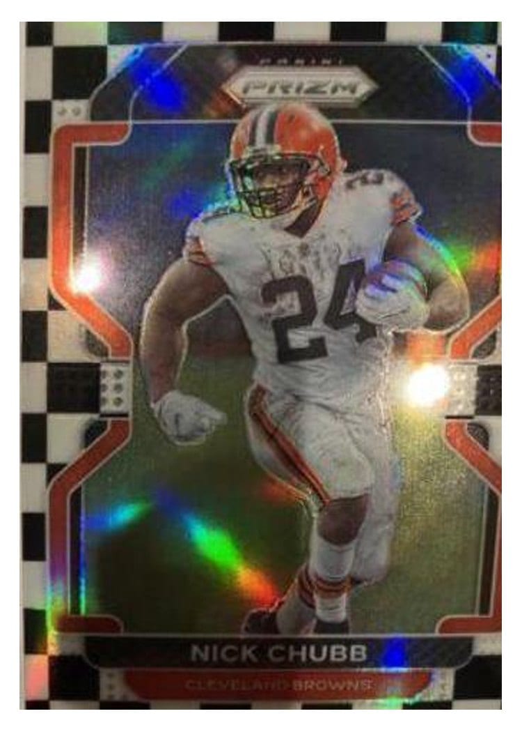 2021 Panini Prizm Base Set Nick Chubb #264 card