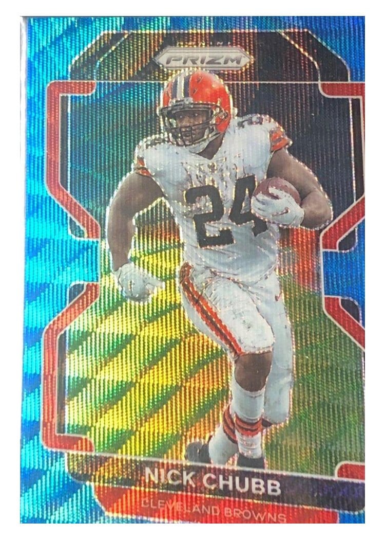 2021 Panini Prizm Base Set Nick Chubb #264 card