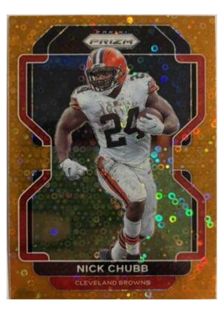2021 Panini Prizm Base Set Nick Chubb #264 card