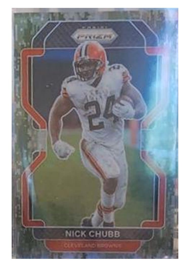 2021 Panini Prizm Base Set Nick Chubb #264 card