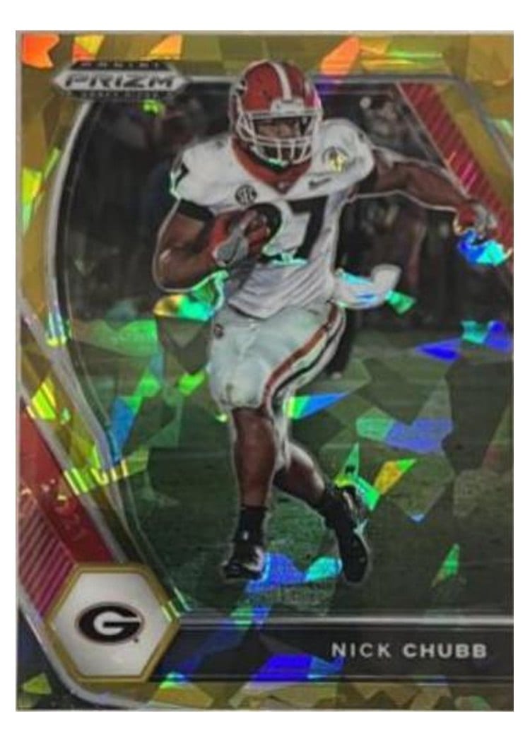 2021 Panini Prizm Base Set Nick Chubb #264 card