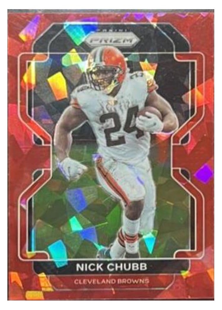 2021 Panini Prizm Base Set Nick Chubb #264 card