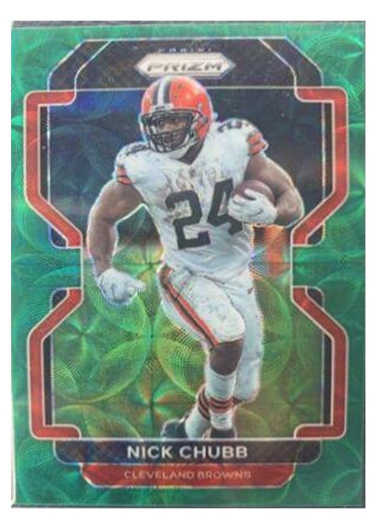 2021 Panini Prizm Base Set Nick Chubb #264 card