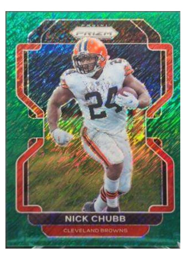 2021 Panini Prizm Base Set Nick Chubb #264 card
