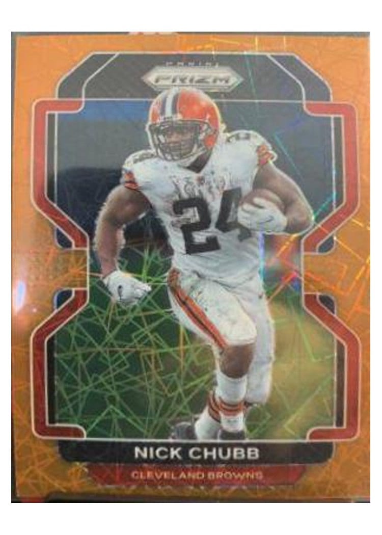 2021 Panini Prizm Base Set Nick Chubb #264 card