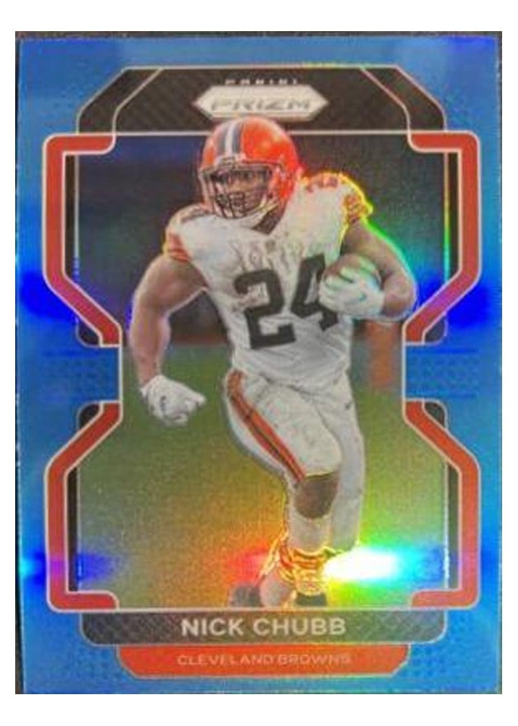 2021 Panini Prizm Base Set Nick Chubb #264 card