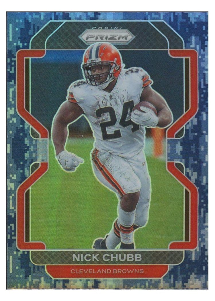 2021 Panini Prizm Base Set Nick Chubb #264 card