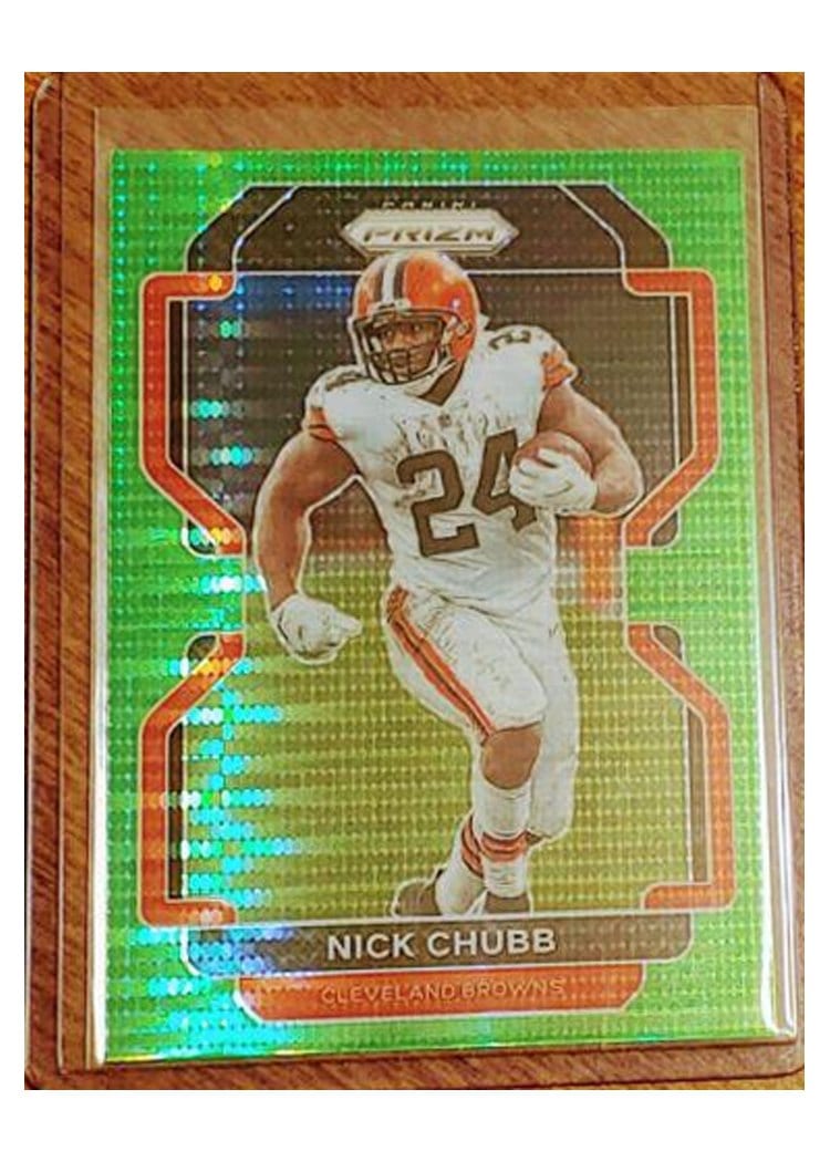 2021 Panini Prizm Base Set Nick Chubb #264 card