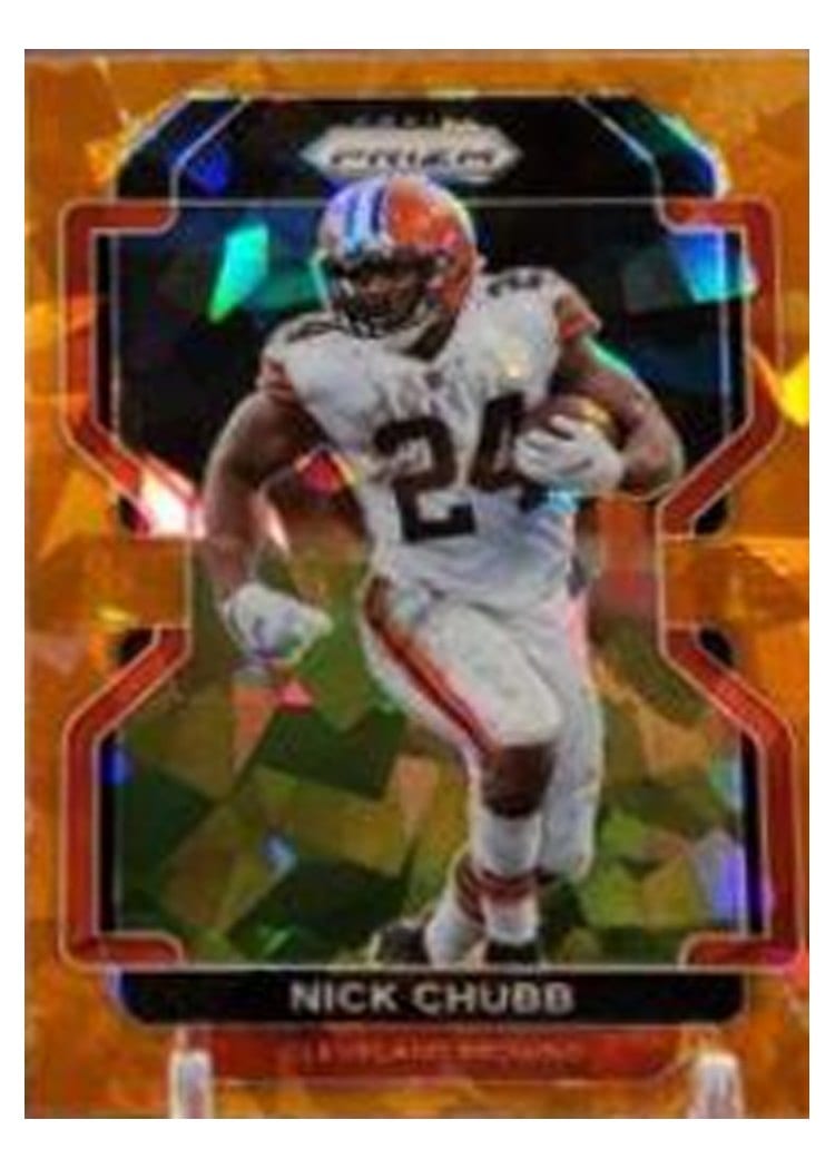 2021 Panini Prizm Base Set Nick Chubb #264 card