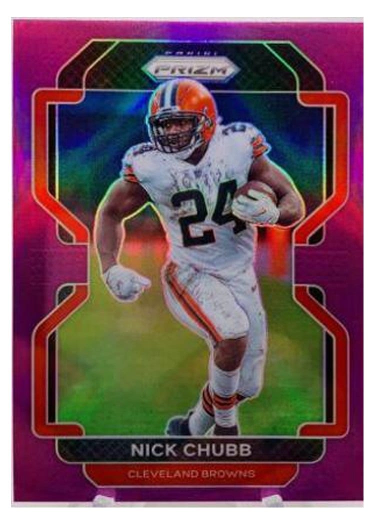 2021 Panini Prizm Base Set Nick Chubb #264 card