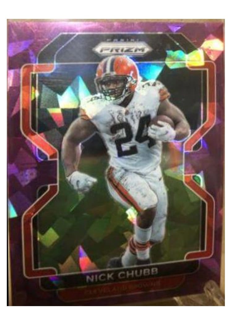2021 Panini Prizm Base Set Nick Chubb #264 card