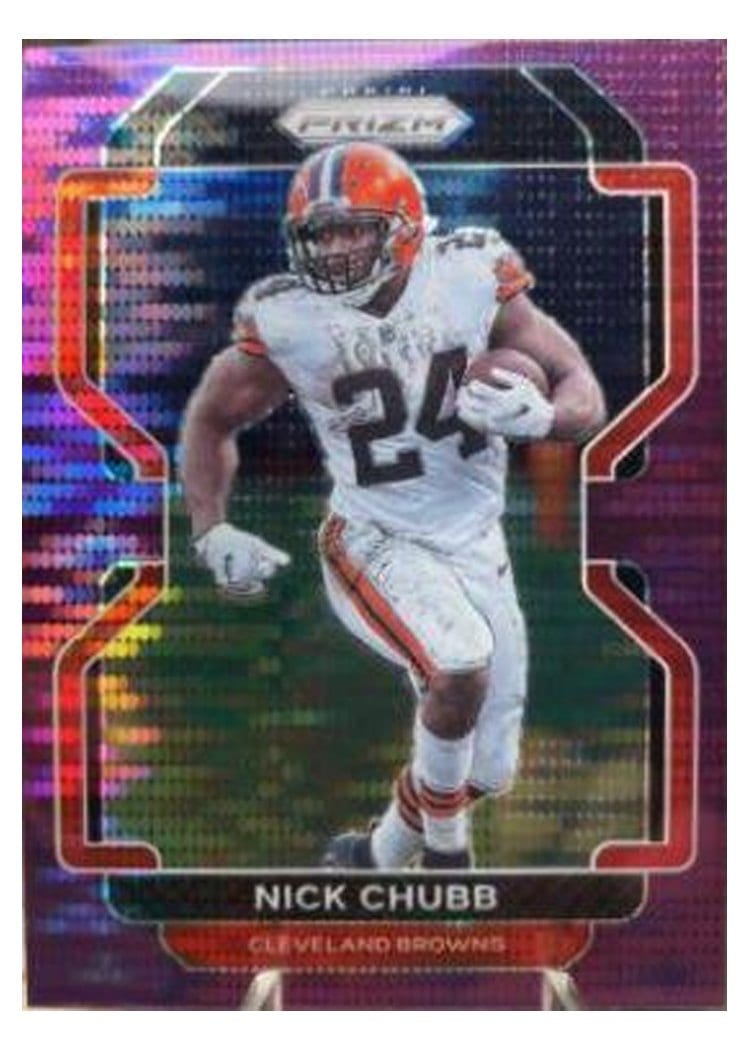 2021 Panini Prizm Base Set Nick Chubb #264 card