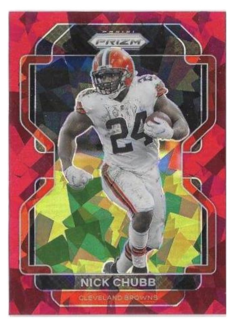 2021 Panini Prizm Base Set Nick Chubb #264 card