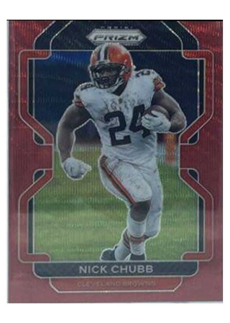 2021 Panini Prizm Base Set Nick Chubb #264 card