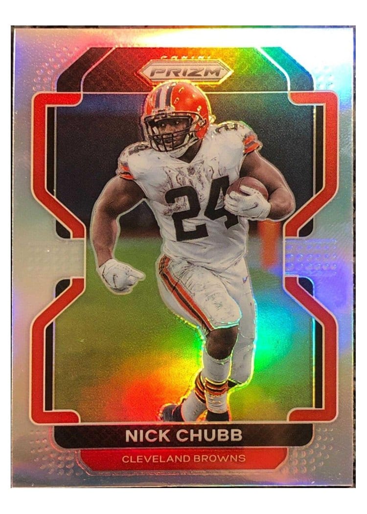 2021 Panini Prizm Base Set Nick Chubb #264 card