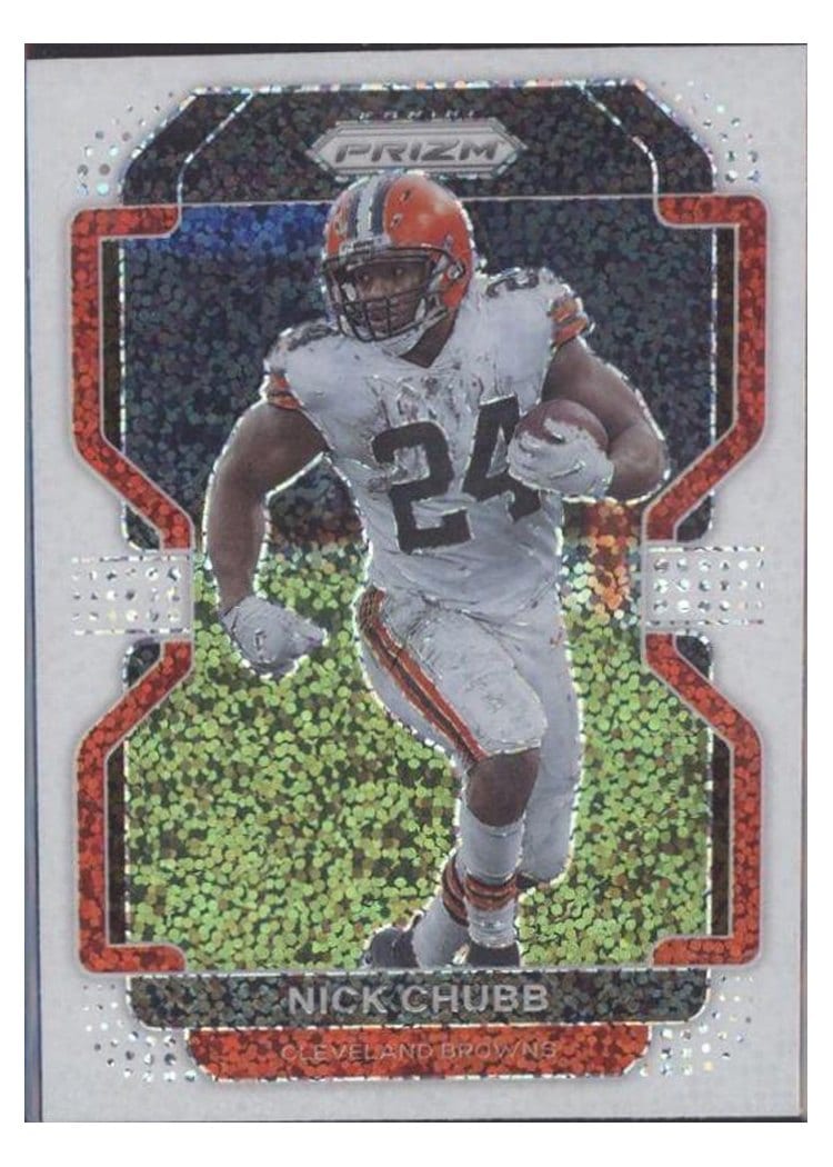 2021 Panini Prizm Base Set Nick Chubb #264 card
