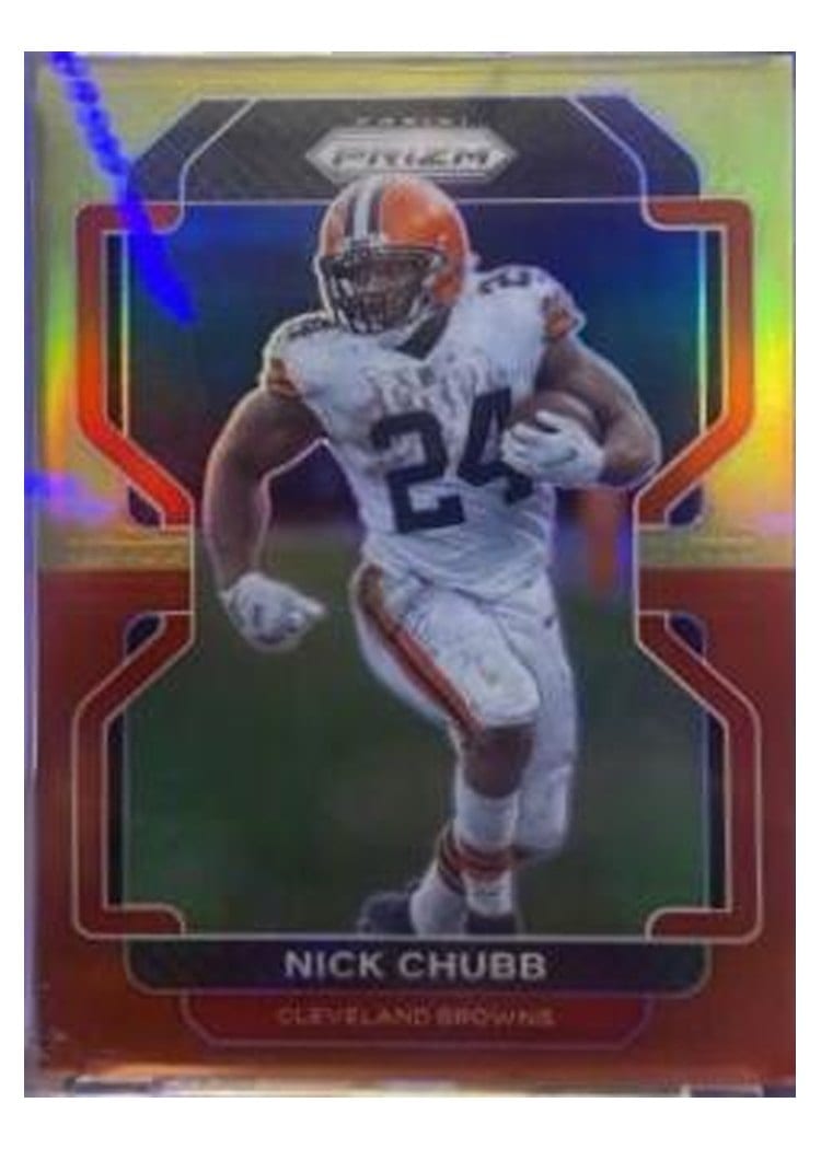 2021 Panini Prizm Base Set Nick Chubb #264 card
