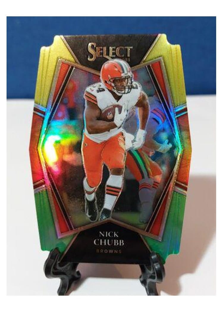 2021 Panini Select Base Set Nick Chubb #110 card