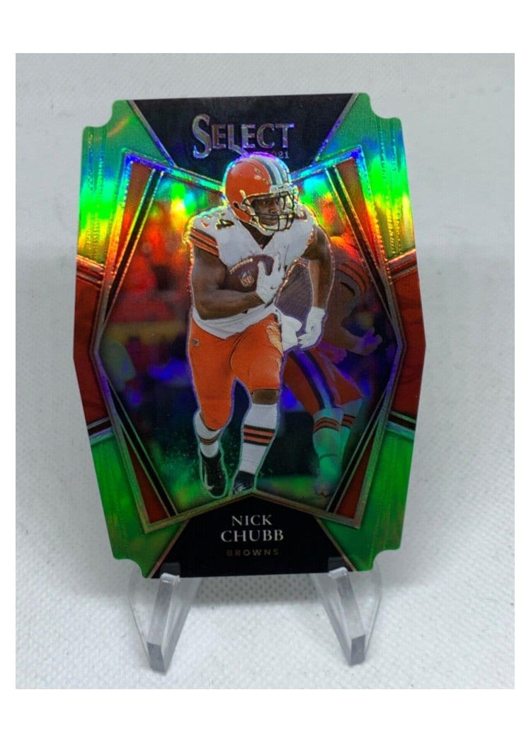 2021 Panini Select Base Set Nick Chubb #110 card