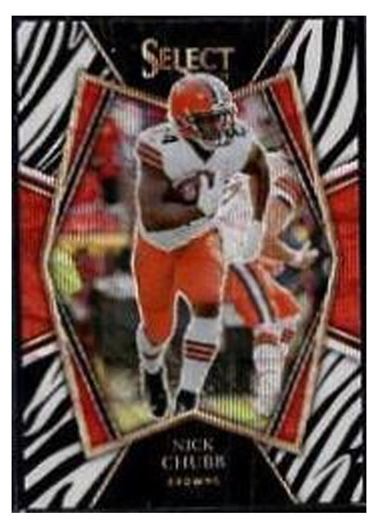 2021 Panini Select Base Set Nick Chubb #110 card
