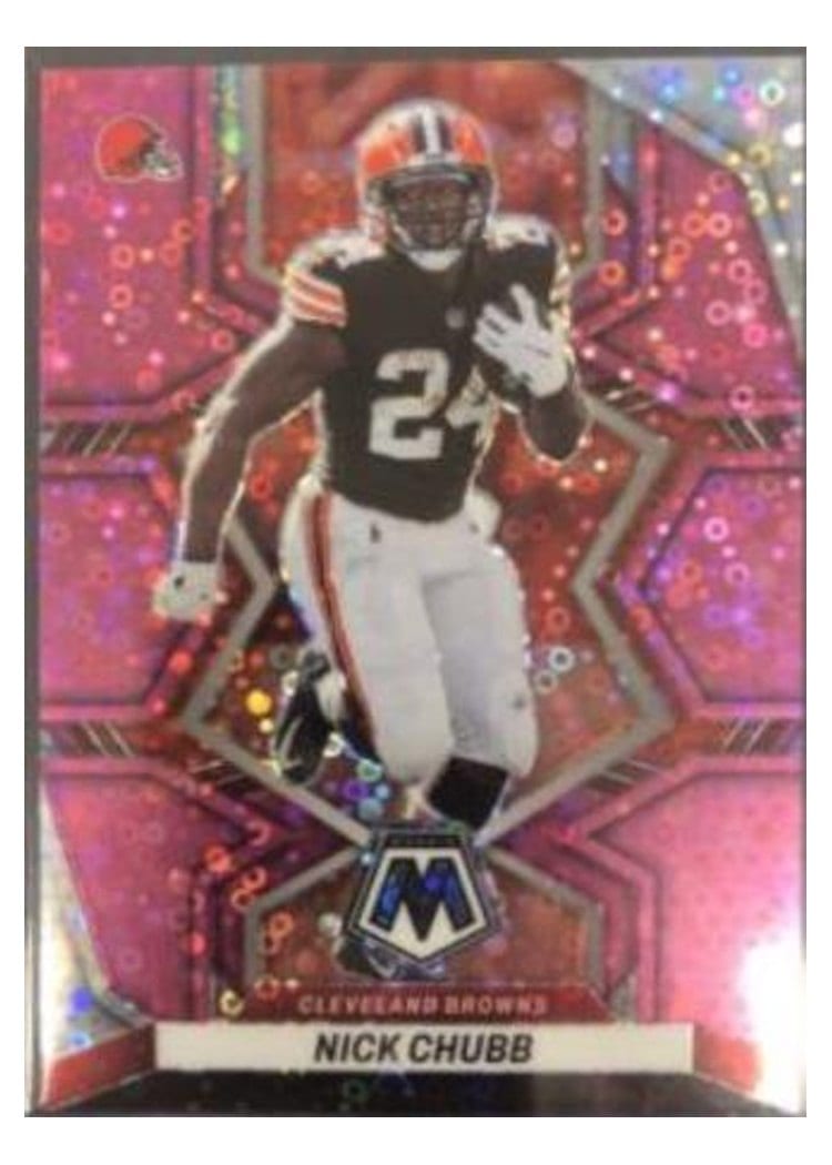 2022 Panini Mosaic Base Set Nick Chubb #47 card