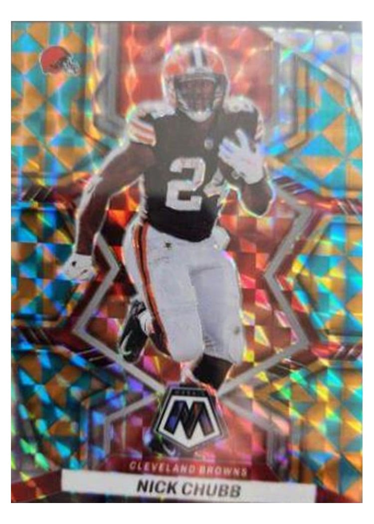 2022 Panini Mosaic Base Set Nick Chubb #47 card