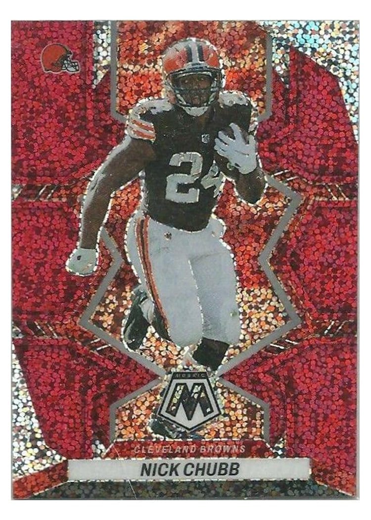 2022 Panini Mosaic Base Set Nick Chubb #47 card