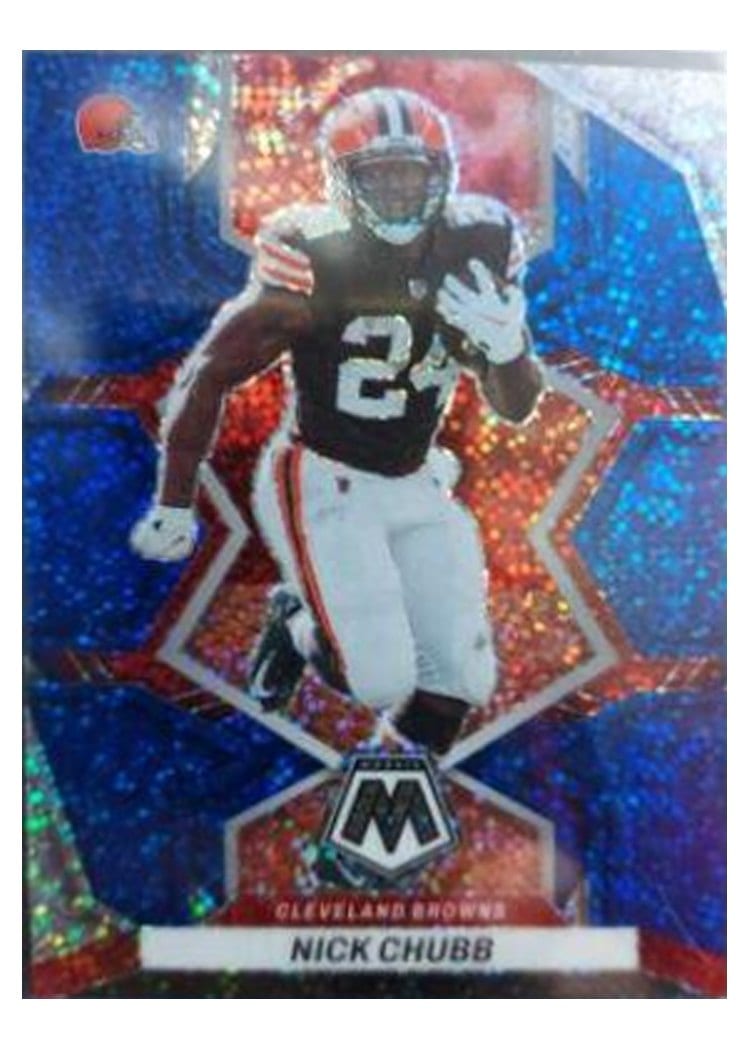 2022 Panini Mosaic Base Set Nick Chubb #47 card
