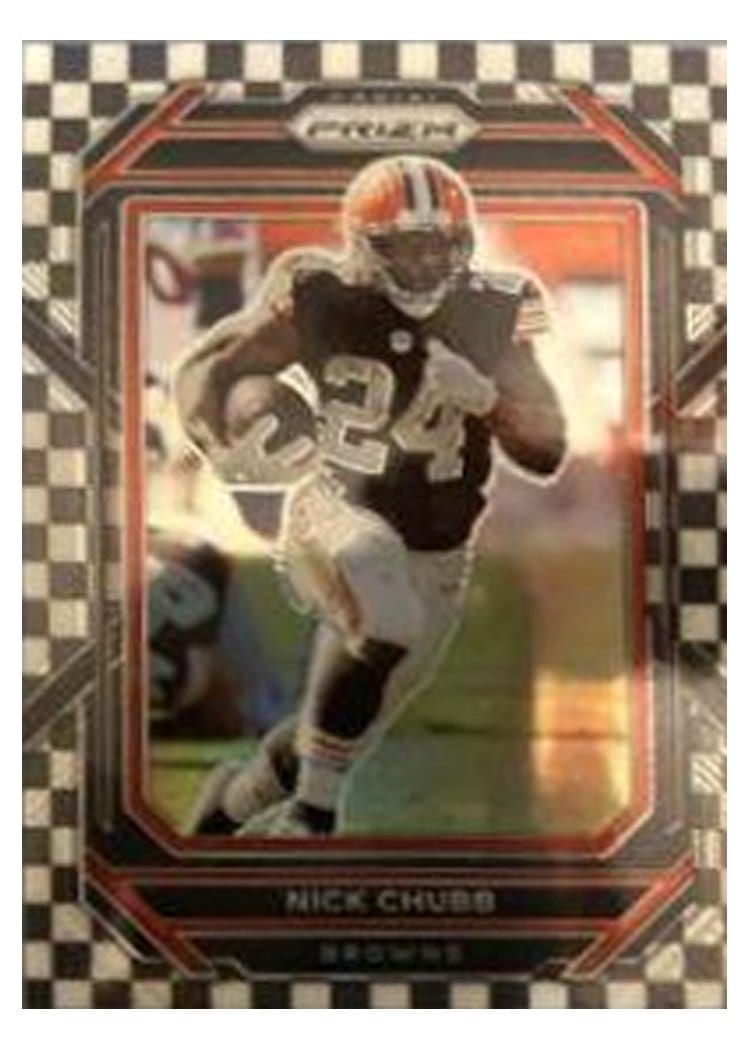 2022 Panini Prizm Base Set Nick Chubb #67 card