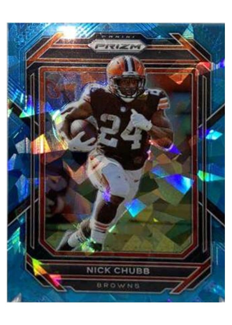 2022 Panini Prizm Base Set Nick Chubb #67 card