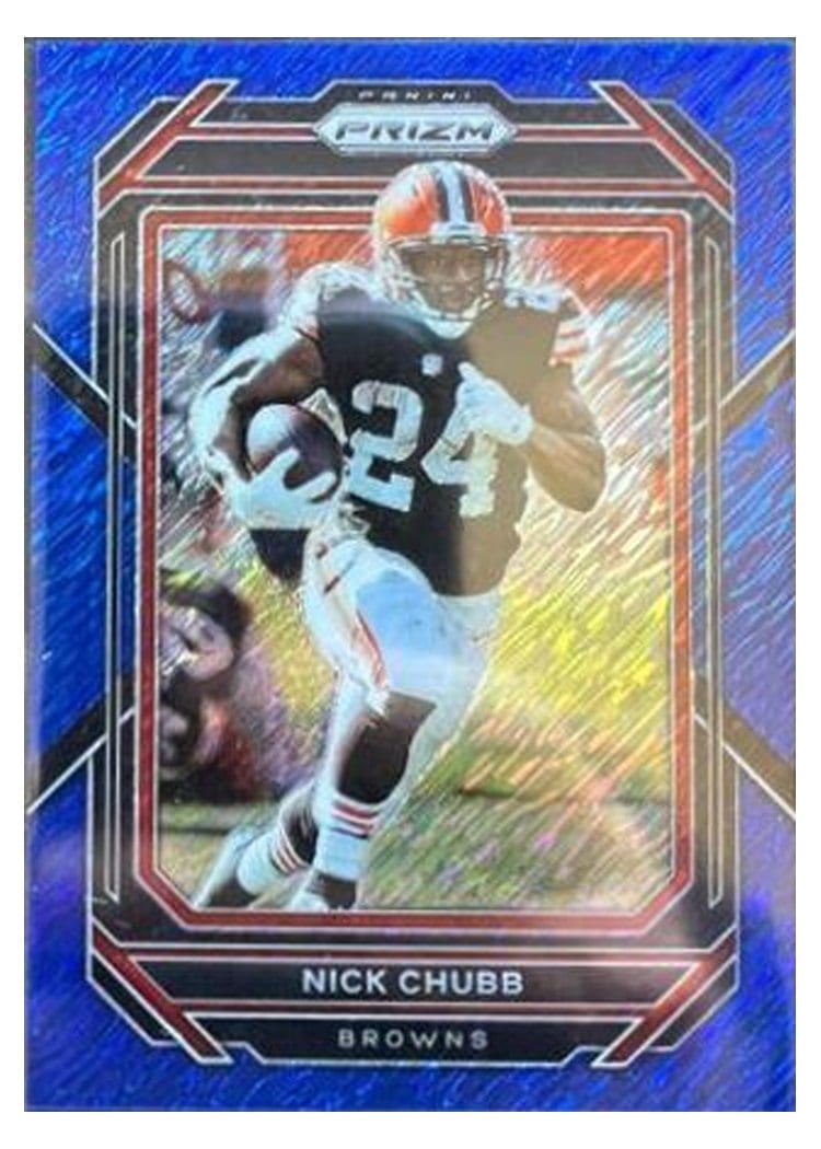 2022 Panini Prizm Base Set Nick Chubb #67 card