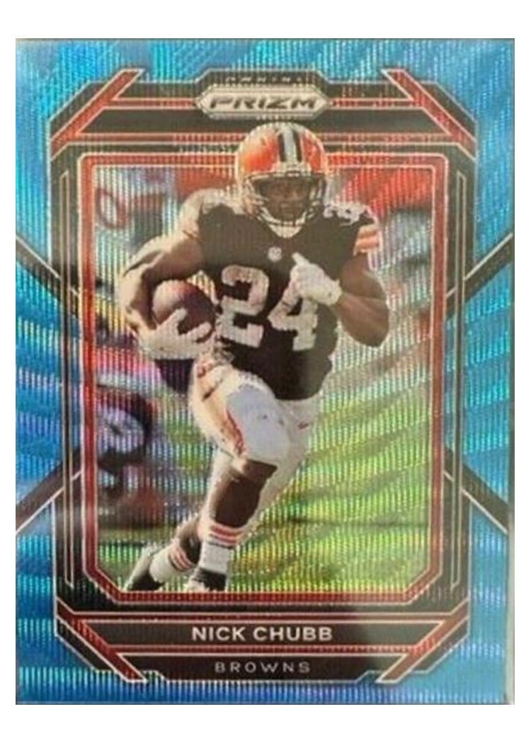 2022 Panini Prizm Base Set Nick Chubb #67 card