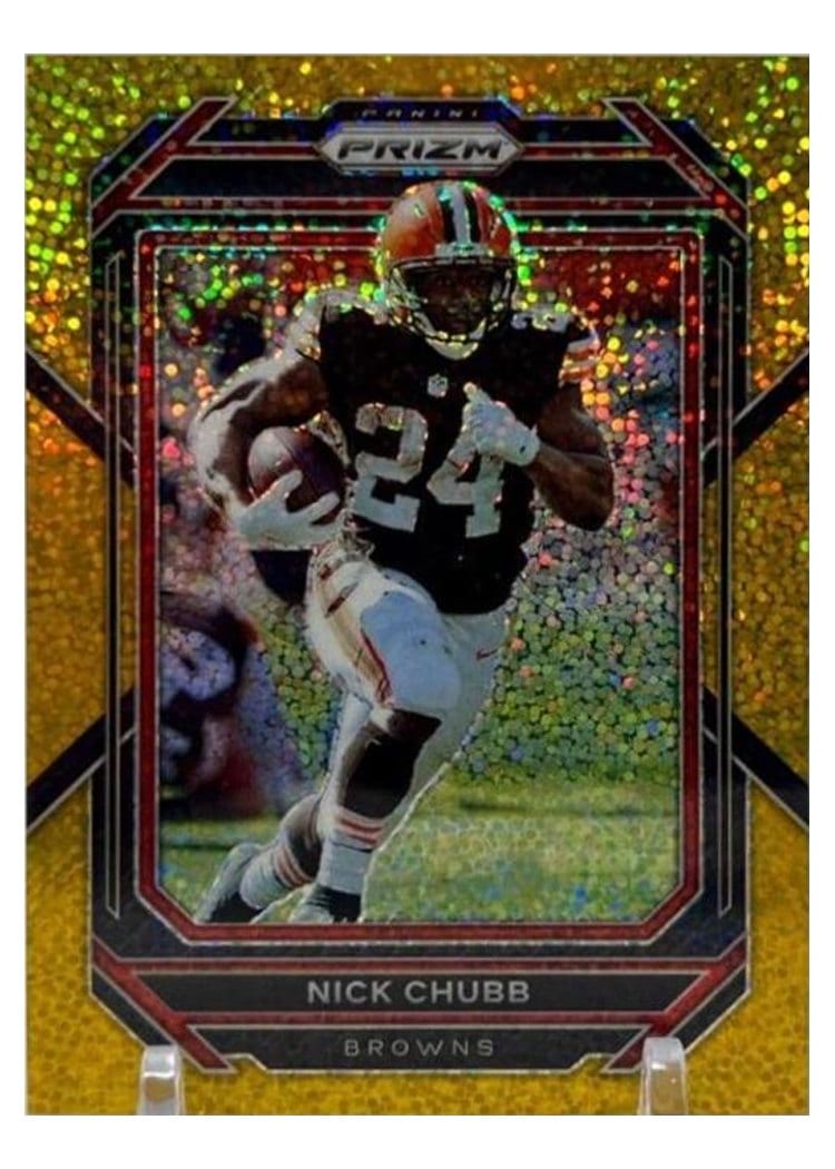 2022 Panini Prizm Base Set Nick Chubb #67 card