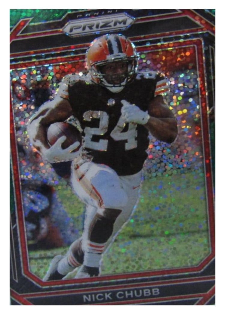 2022 Panini Prizm Base Set Nick Chubb #67 card