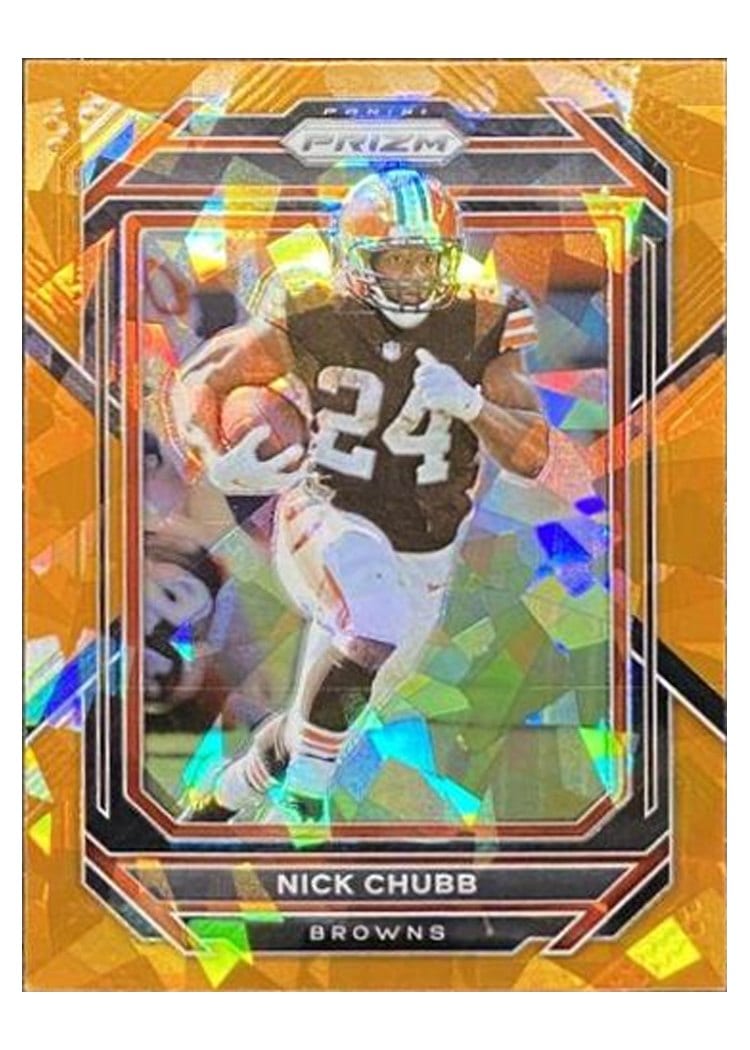 2022 Panini Prizm Base Set Nick Chubb #67 card